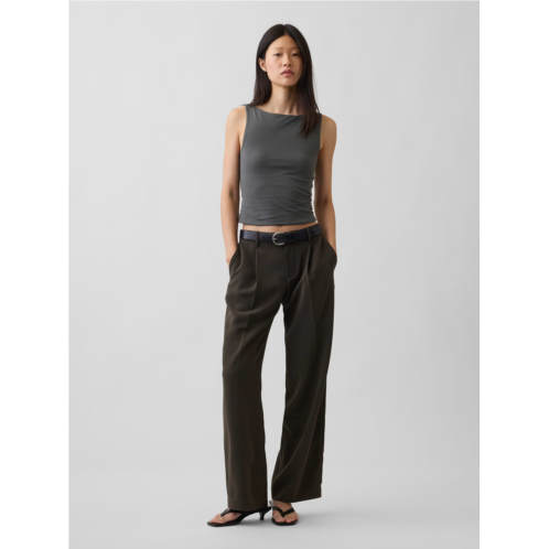 Gap 365 Low Rise Pleated Wide-Leg Trousers