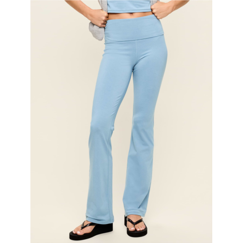 OldNavy High-Waisted PowerChill Fold-Over Bootcut Leggings