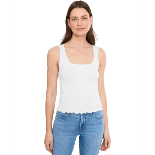 Madewell Scoop Neck Smocked Tank