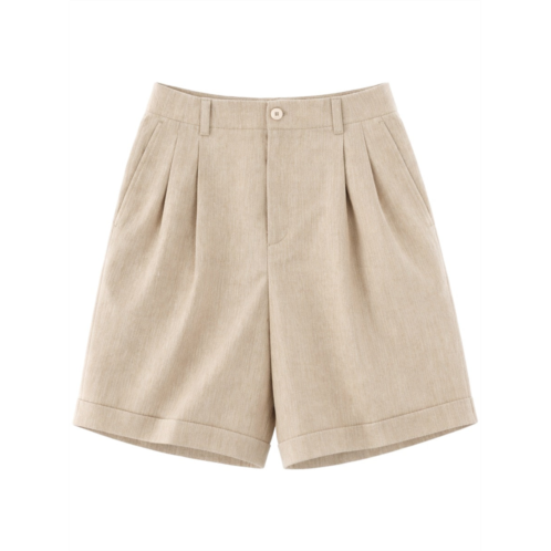 JACQUEMUS pastro high-waisted pleated tailored shorts