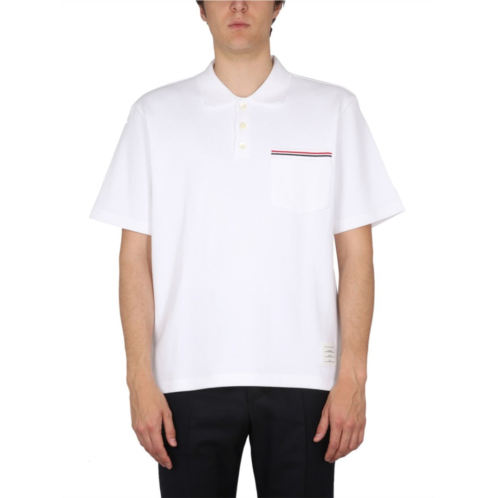 Thom Browne cotton polo