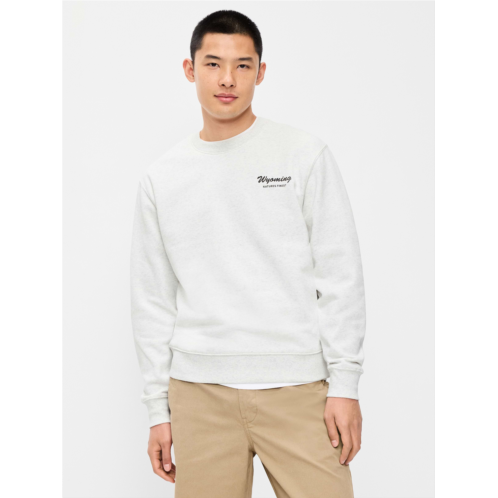 OldNavy Oversized Graphic Crew-Neck Sweatshirt