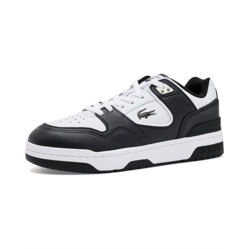 Mens Lacoste Courtcage Set Leather Sneakers