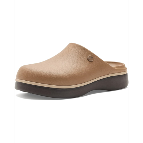 Womens Crocs Dylan Notched Platform Clogs