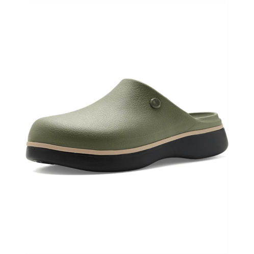 Womens Crocs Dylan Notched Platform Clogs