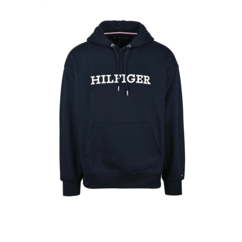 TOMMY HILFIGER blue cotton polyester hoodie