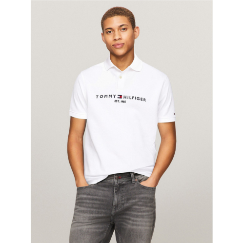 Tommy Hilfiger mens embroidered Tommy graphic polo