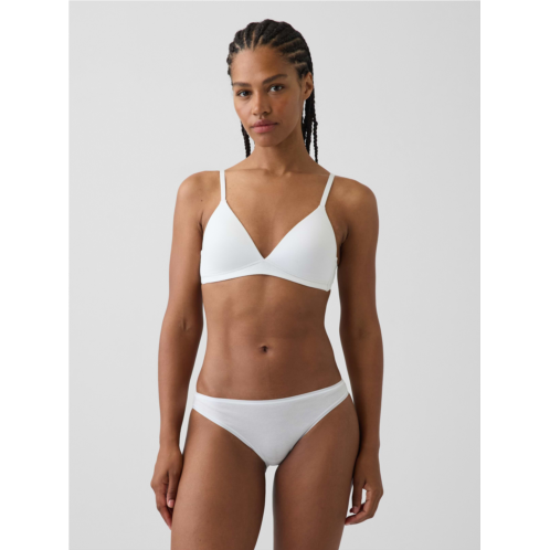 Gap SoftMade Organic Stretch Cotton Triangle Bra