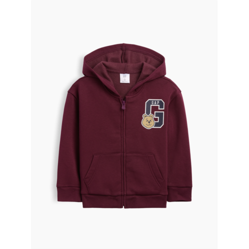 babyGap Relaxed Brannan Bear Logo Zip Hoodie
