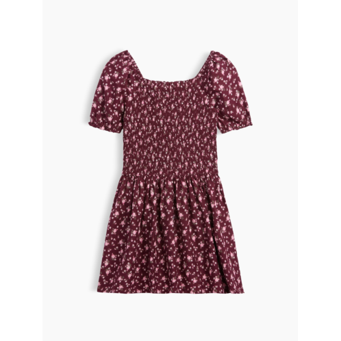 Gap Kids Smocked Puff Sleeve Dress