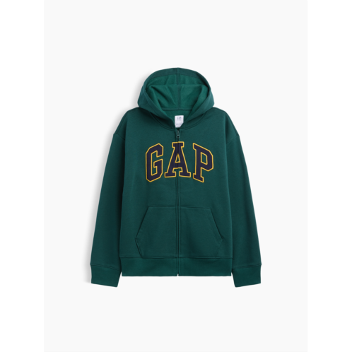 Kids Relaxed Gap Logo Zip Hoodie