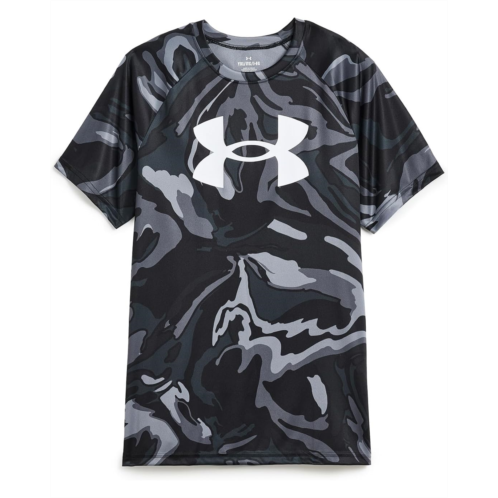 Boys Under Armour Kids Tech Big Logo Short Sleeve (Big Kid)