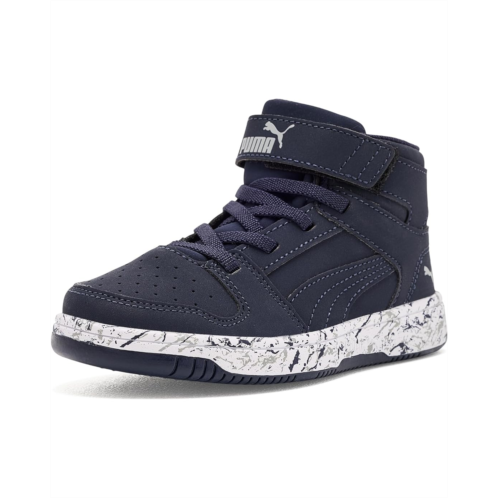 Kids PUMA Kids Rebound Layup Mid Hook-and-Loop Shoes (Little Kid/Big Kid)