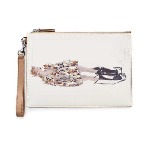 Marc Jacobs The Runway Illustration Wristlet