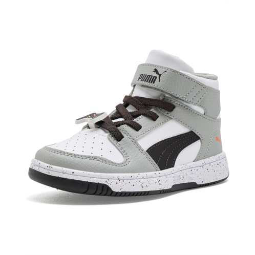 Kids PUMA Kids Rebound Layup Mid Hook-and-Loop Shoes (Little Kid/Big Kid)