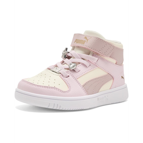 Kids PUMA Kids Rebound Layup Mid Hook-and-Loop Shoes (Little Kid/Big Kid)