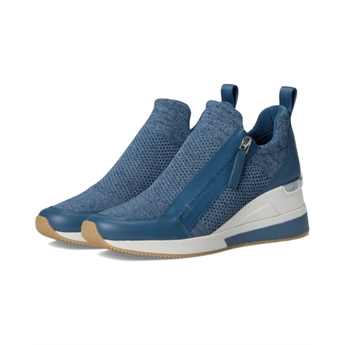 Womens Michael Michael Kors Willis Wedge Trainer