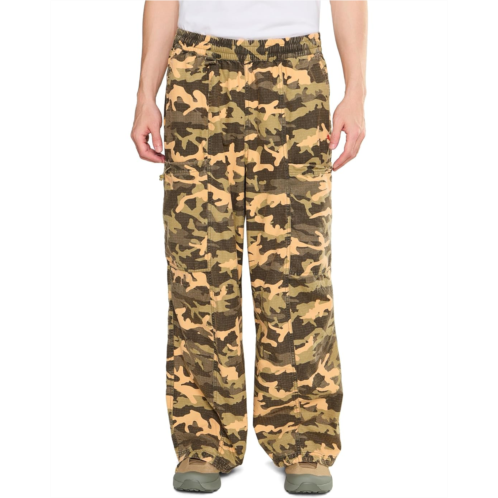 Mens PUMA Woven Camo Print Pants