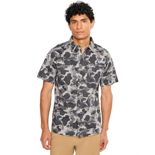 Mens Columbia PFG Wild Cast Camp Shirt