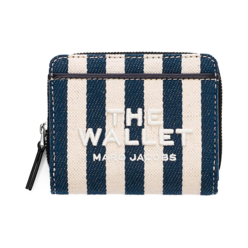 Marc Jacobs The Stripe Canvas Mini Compact Wallet