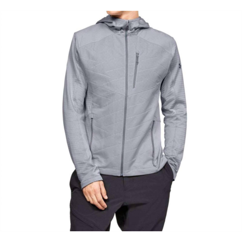 UNDER ARMOUR coldgear reactor exert hiking jacket in mod gray