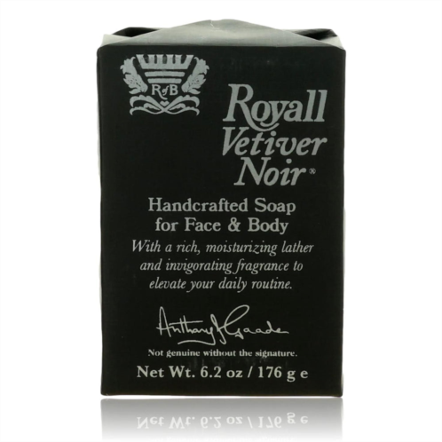Royall Fragrances Royall vetiver noir by 6.2 oz bar soap for men