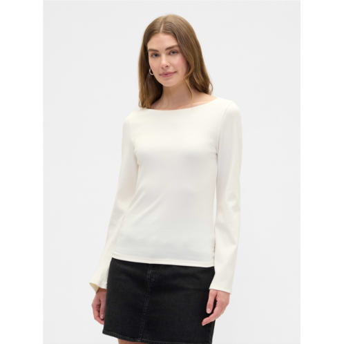 Gap Bell Sleeve Boatneck T-Shirt