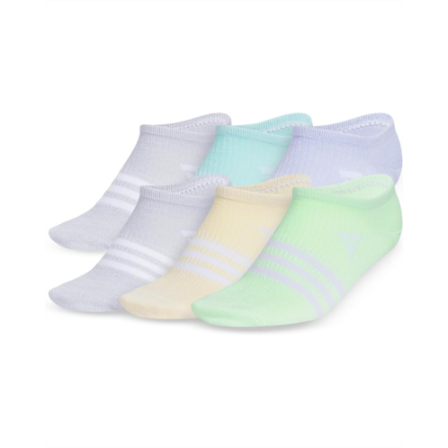 Girls adidas Kids Superlite 30 6-Pack No Show Socks (Toddler/Little Kid/Big Kid)