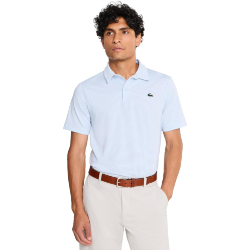Mens Lacoste Regular Fit Printed Golf Polo Shirt