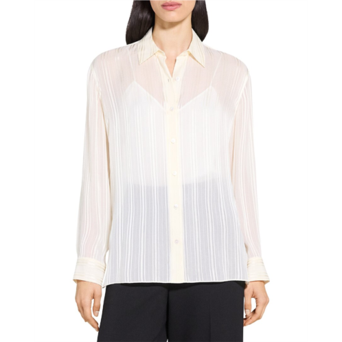 Theory classic menswear shirt