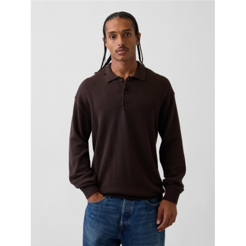 Gap Relaxed Polo Sweater