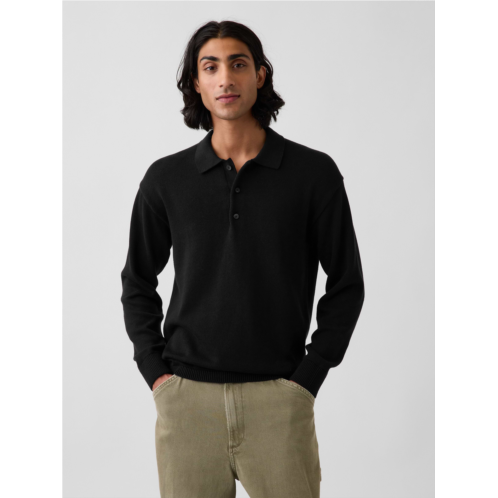 Gap Relaxed Polo Sweater