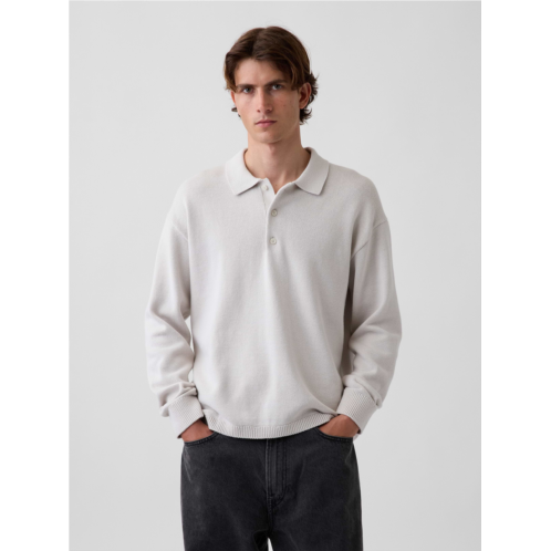 Gap Relaxed Polo Sweater