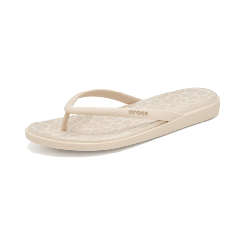 Womens Crocs Miami Round Toe Flip-Flop Sandals