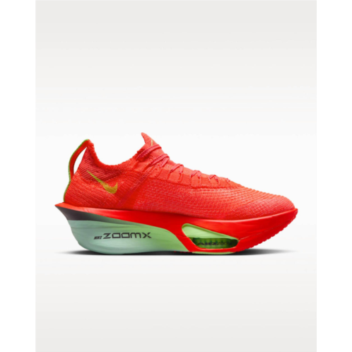 NIKE womens alphafly next 3 shoe in bright crimson/cave purple