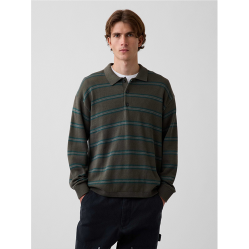 Gap Relaxed Polo Sweater