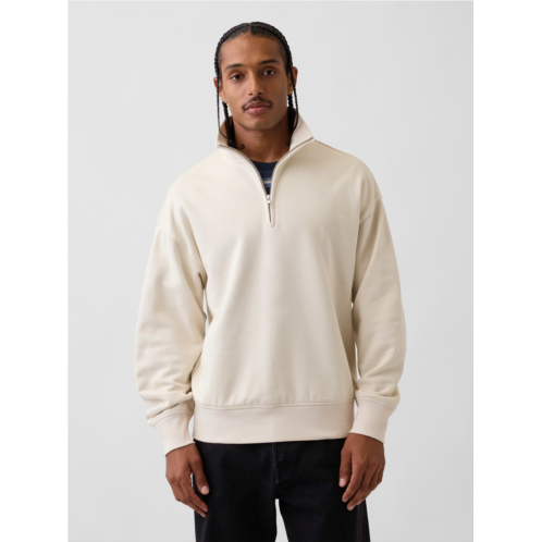 Gap Heavyweight Oversized Quarter-Zip Pullover