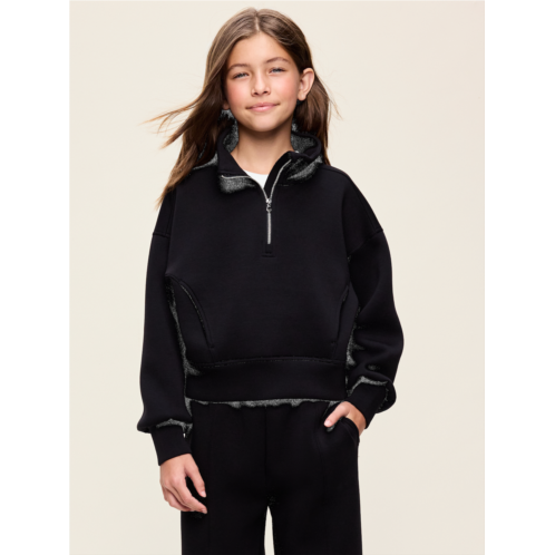 OldNavy Bounce Fleece Half-Zip Pullover Sweatshirt for Girls