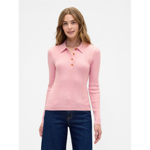 Gap Ribbed Polo T-Shirt