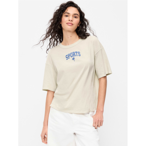 OldNavy Short-Sleeve Loose Crew-Neck T-Shirt