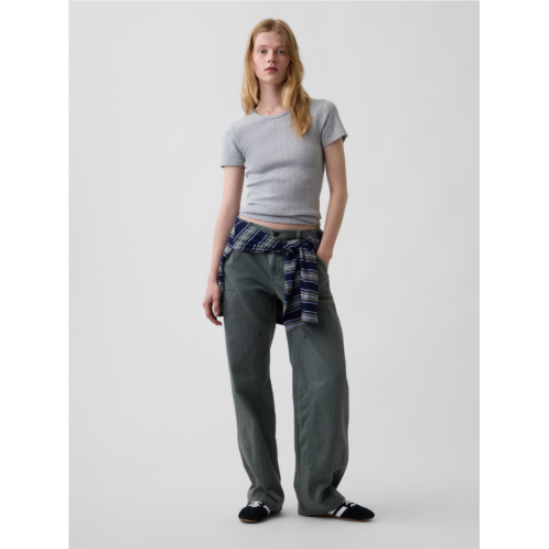 Gap Low Rise 90s Loose Double-Knee Carpenter Pants