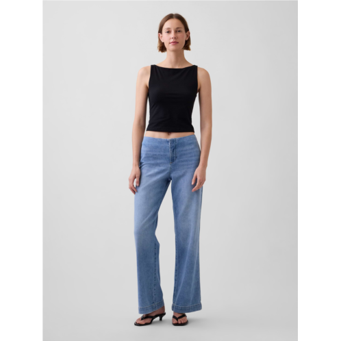Gap Low Rise UltraSoft Flare Jeans