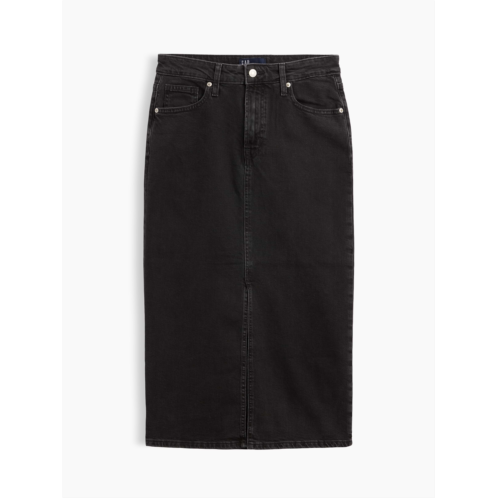 Gap Denim Midi Skirt