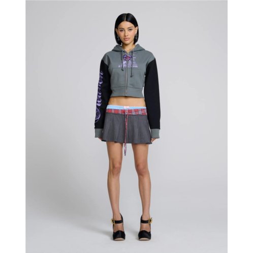 MARC JACOBS take my heart zip-up hoodie
