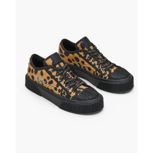 MARC JACOBS the printed canvas sneaker
