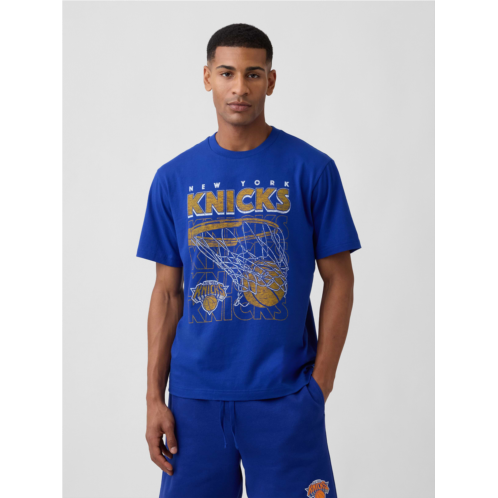Gap Adult NBA New York Knicks Relaxed Graphic T-Shirt