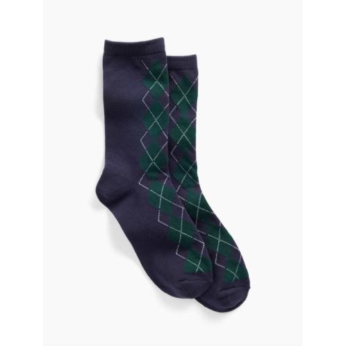 Gap Argyle Crew Socks