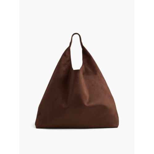 Gap Slouchy Vegan-Suede Tote Bag