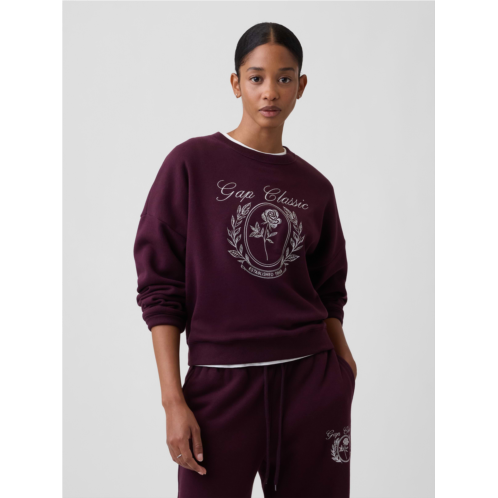 Gap Relaxed Wedge Crewneck Sweatshirt