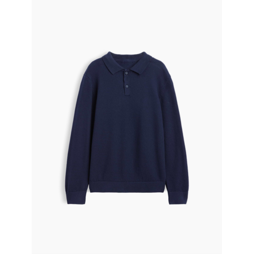 Gap Kids Relaxed Textured Polo Shirt